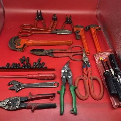 Tool Lot #AF Mac Tools Sockets; Ridgid Wrench, Crimpers, Cutters - Image 1 of 4