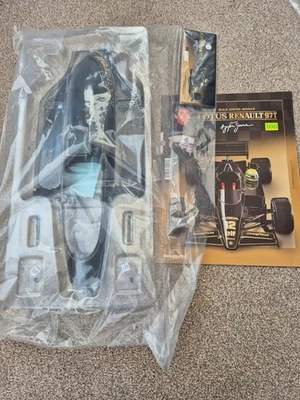 1/8 DEAGOSTINI Costruire Il 1985 Lotus Renault 97T Ayrton Senna F1 Auto Numero # - Immagine 1 di 3