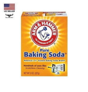 8 oz. Caja ARM & HAMMER Bicarbonato de Sodio Puro Hornear Limpiar Desodarizar Eliminar Odo... - Imagen 1 de 1