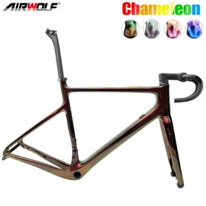 AIRWOLF T1100 Carbon Gravel Rahmen 700*40 Rennrad Cyclocrossrad Fahrrad - Bild 1 von 21