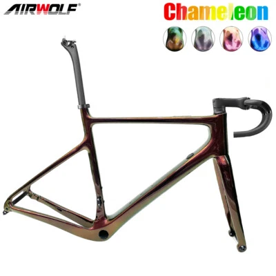 AIRWOLF T1100 Carbon Gravel Rahmen 700*40 Rennrad Cyclocrossrad Fahrrad - Bild 1 von 4
