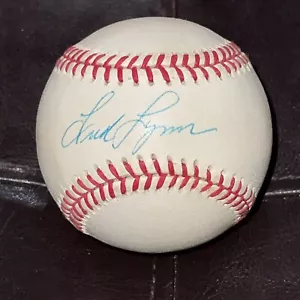 Fred Lynn Signed Baseball Autographed Baseball OAL JSA Auction Letter - Picture 1 of 6