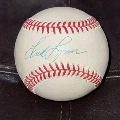Fred Lynn Signed Baseball Autographed Baseball OAL JSA Auction Letter - Image 1 of 4