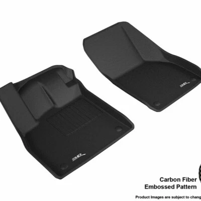 Forros de piso 3D MAXpider negro primera fila 2 piezas para Audi TT Foto 1 de 4