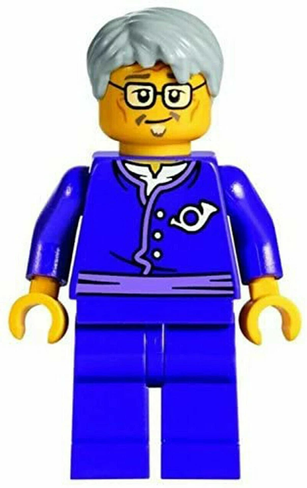 Lego Ninjago Postman Factuer Cartero Minifigure Exclusive From Set 70751 - Image 1 of 1