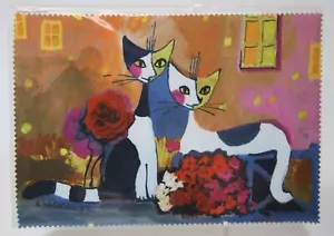 Brillenputztuch / Microfasertuch Katze * Rosina Wachtmeister * Village People * - Bild 1 von 3