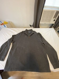 Vintage Polo Ralph Lauren grauer Pullover halber Reißverschluss Größe 2XL - Bild 1 von 5