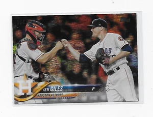 KEN GILES 2018 TOPPS #516 FOILBOARD PARALLEL FACTORY SET ONLY 068/190 ASTROS - Picture 1 of 1