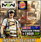 BURGER KING COD: Modern Warfare 2 | Burger Town Operator Skin + 1HR 2XP MW2