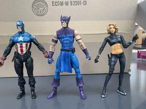Marvel Legends Diamond Select Black Widow 2 Hawkeye Bucky Captain America - Picture 1 of 5