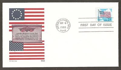 #2278 25c Flag & Clouds - Artmaster FDC  - Image 1 of 2