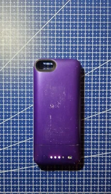 Mophie Juice Pack Helium Case and Rechargeable Battery for iPhone 5 & 5S Purple - Image 1 of 3
