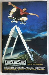 Vintage CCS Mailorder Magazine Skateboarding Catalog Back To School  2000