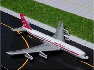 1:400 Gemini Jets Qantas Airways Boeing 707-338C VH-EAF Ultra Rare 1500 Made. - Picture 1 of 6