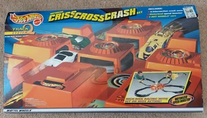 Vintage 1999 Hot Wheels Criss Cross Crash Play Set NEW - Picture 1 of 2