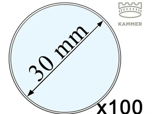 3517 - Capsule Standart for a coin - 30 mm Packing 100 pieces - 2021  Lemberg-Zp - Picture 1 of 2