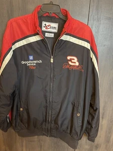 Chaqueta Vintage Chase Authenticics Dale Earnhardt #3 The Man In Black Adulto XL - Imagen 1 de 11