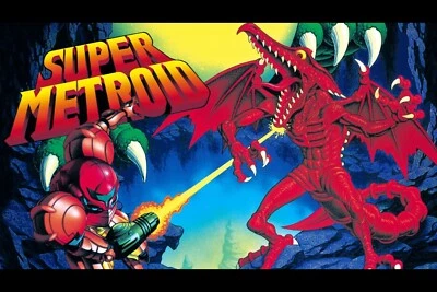Póster Super Metroid arte de pared decoración impresiones fotográficas 16x24, 20x30, 24x36 Foto 1 de 4