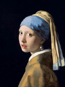Girl with a Pearl Earring by Johannes Vermeer Giclee Art Print + Ships Free - Picture 1 of 4