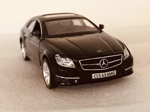 C218 Mercedes-Benz CLS 63 AMG V8 BiTurbo Coche Nuevo Negro Raro Modelo Diecast - Imagen 1 de 12