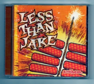 LESS THAN JAKE  ANTHEM  USED ORIGINAL USA CD ALBUM  VERY GOOD - Picture 1 of 3