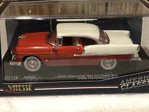 1:43 Vitesse 1955 Chevrolet Bel Air Hardtop Diecast Car New In Box - Picture 1 of 14