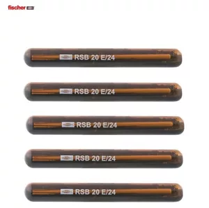 Fischer Superbond Resin Chemfix Anchor Epoxy Capsule RSB 20 E/24 Pack of 5 - Picture 1 of 3