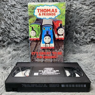 Thomas the Tank & Friends It’s Great To Be An Engine VHS Tape 2004 Video Train - Image 1 of 4