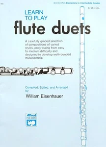 Learn To Play Flute Duets Book 1 - Picture 1 of 3