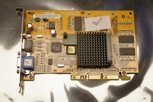 ASUS AGP-V7100 magic/32M Nvidia GeForce 2 MX 200 32MB Video Graphics AGP card - Picture 1 of 5