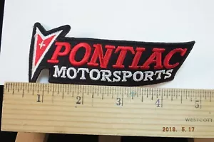 "Pontiac Motorsports Toppa da stiro ricamata 4,5" - Foto 1 di 1