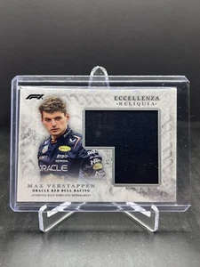2024 Topps Eccellenza Formula 1 F1 Max Verstappen Race Worn Reliquia Relic - Picture 1 of 2
