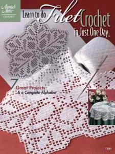 Learn to Do Filet Crochet in Just One Day from Annie's Crochet - Picture 1 of 1