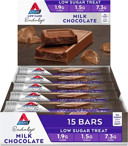 Endulge Milk Chocolate Bars | Keto Friendly Bars | 15 X 30G Low Carb Milk Chocol - Picture 1 of 9