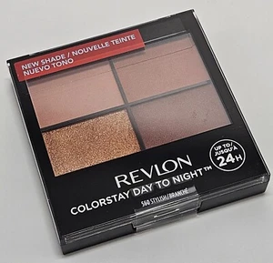 REVLON COLORSTAY DAY TO NIGHT EYE SHADOW QUAD #560 STYLISH NEW - SEALED - Picture 1 of 4