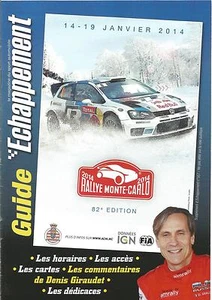 GUIDE RALLY WRC MONTE CARLO 2015 24 PAGES LOEB OGIER CITROEN VOLKSWAGEN - Foto 1 di 1