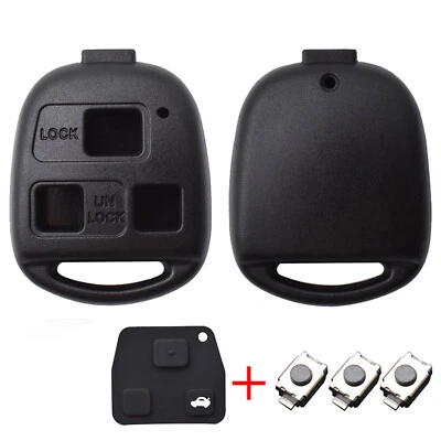 Interruptor de teclado remoto Fob Shell funda para LEXUS GX470 LX470 RX300 RX330 RX400H.