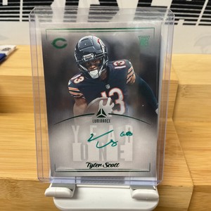 2023 Panini Luminance Tyler Scott Year One Auto On-Card Emerald Rare SSP Bears