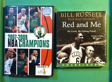 🔥BOSTON CELTICS🔥 New DVD *NBA Champions* and Audiobook Bill Russell Red and Me
