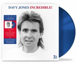 Davy Jones "Incredible!" 180g Blue Vinyl lp - Picture 1 of 1