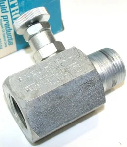 Deltrol Pneu-trol 3/4" Steel Needle Valve NMF35SK NMF-35SK New - Picture 1 of 1