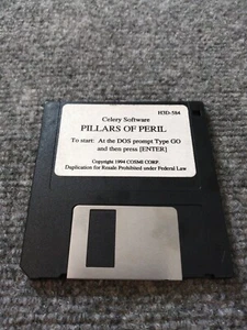PC Pillars of Peril 1994 PC disk only  - Picture 1 of 6