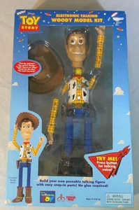 Vintage Disney Pixar Toy Story Woody sprechender Modellbausatz von ThinkWay Toys Neu - Bild 1 von 4
