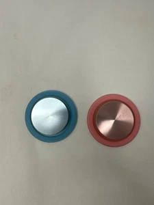 2 x PopSockets MagSafe rond PopGrip poignée et support pour téléphone portable bleu rose - Photo 1 sur 4