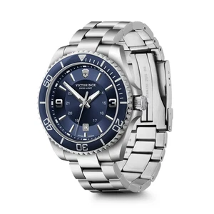 Victorinox Maverick Large Analog Quartz 43 MM SS Blue Dial Watch 242007 - Bild 1 von 1