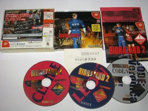 Biohazard 2 Value Plus Sega Dreamcast Japan import reg card US Seller - Picture 1 of 10