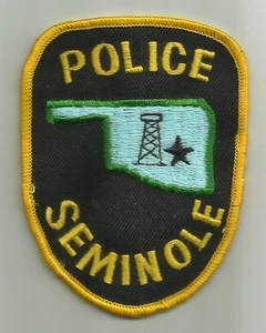 SEMINOLE (Oklahoma) Police SSI Patch - Picture 1 of 2