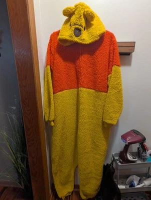 Disney Винни-Пух взрослых большой полный молнии флис Sleepwear с капюшоном новый с Ярлыками - Изображение 1 из 4