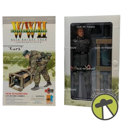Figura de acción Dragon WWII Eastern Front 1943 Heer Rocket Crew Kurz 70201 nueva Foto 1 de 4