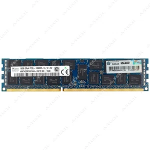 Hynix 16GB DDR3-1333 PC3-10600 2Rx4 ECC RDIMM Server Memory RAM HMT42GR7AFR4A-H9 - Picture 1 of 2